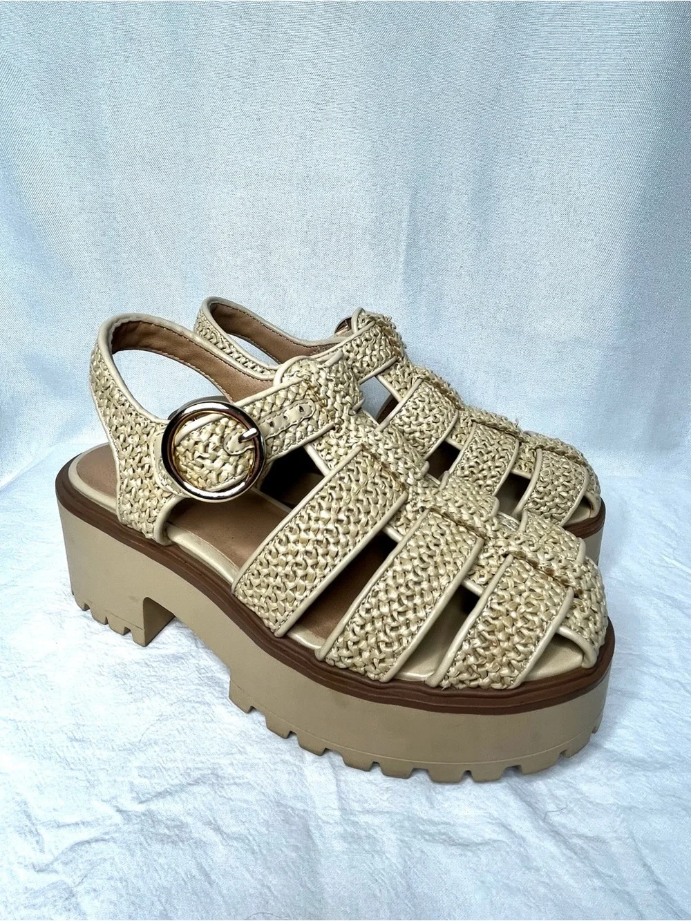 ✨ Wild Fable Platform Fisherman Sandals – Women’s Size 6.5 ✨